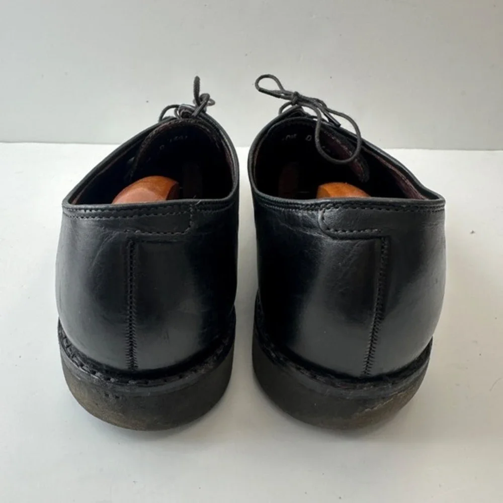 Allen Edmonds Road Warriors Split Toe Leather Dress Shoes‎ Black Mens 10.5 D